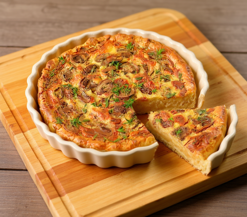 Torta salata ai funghi: un viaggio tra scienza, nutrizione e tradizione culinaria